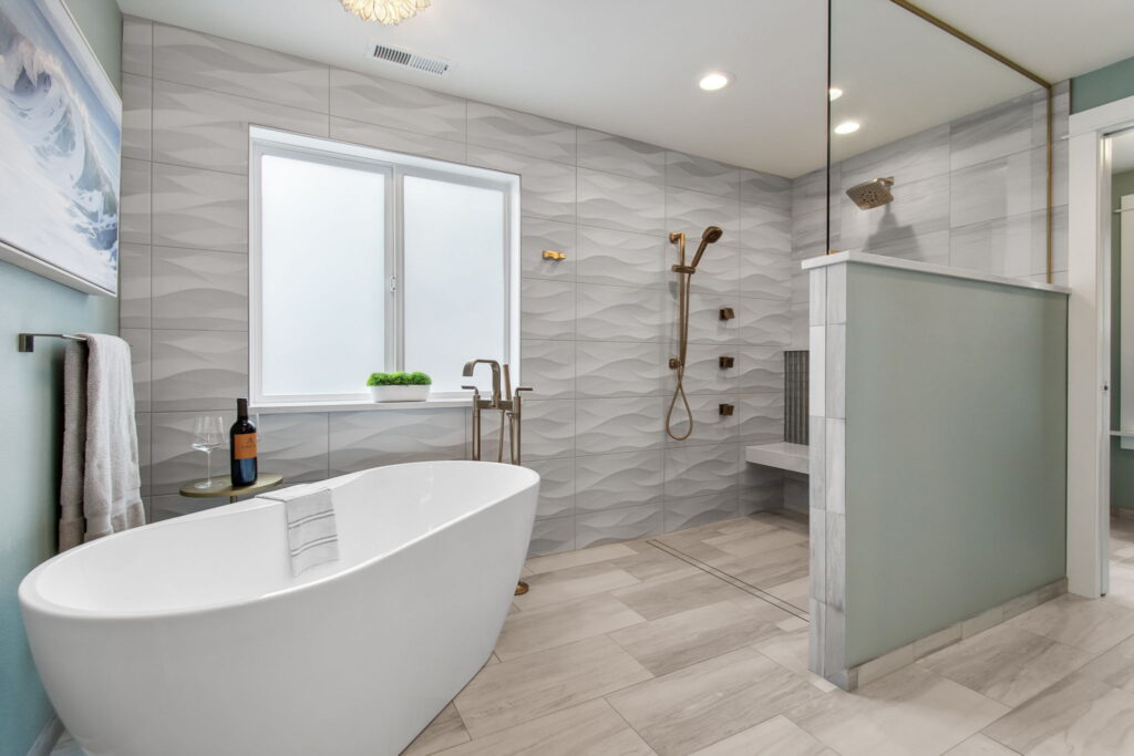 Primary Bathroom Remodel Wetroom, Interior Design in Olympia, Washington